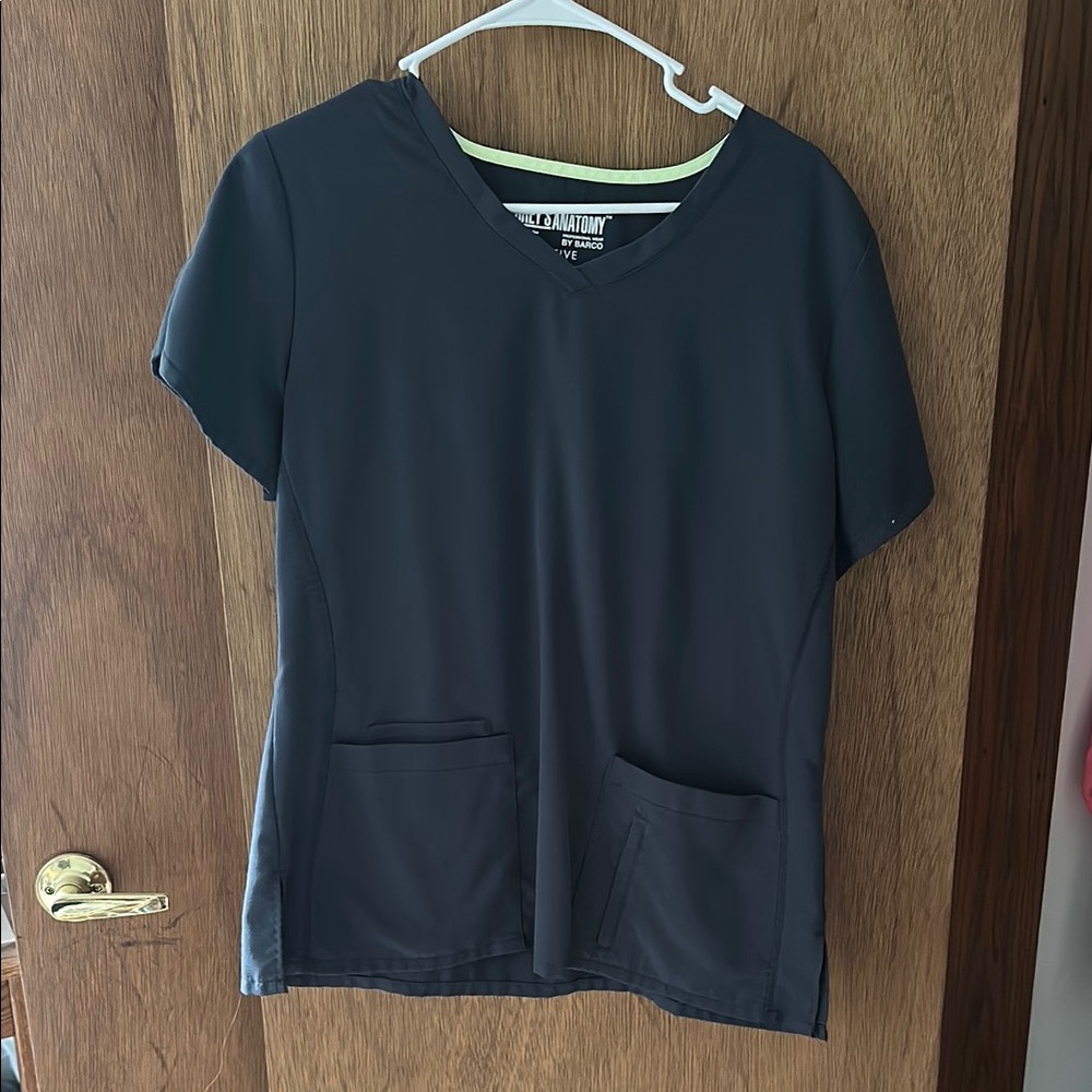 Barco Uniforms Women's Gray Short Sleeve Top
